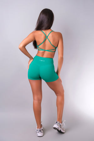 Women’s Serenity high waist shorts, stretchy gym wear – Verve