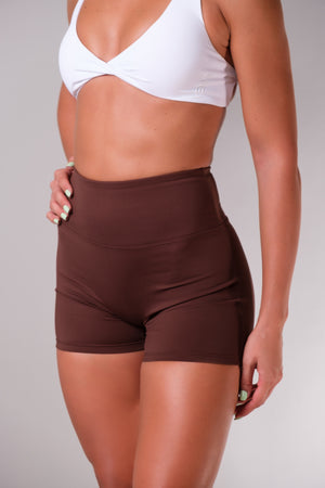 Lightweight Serenity high waist shorts, breathable activewear 