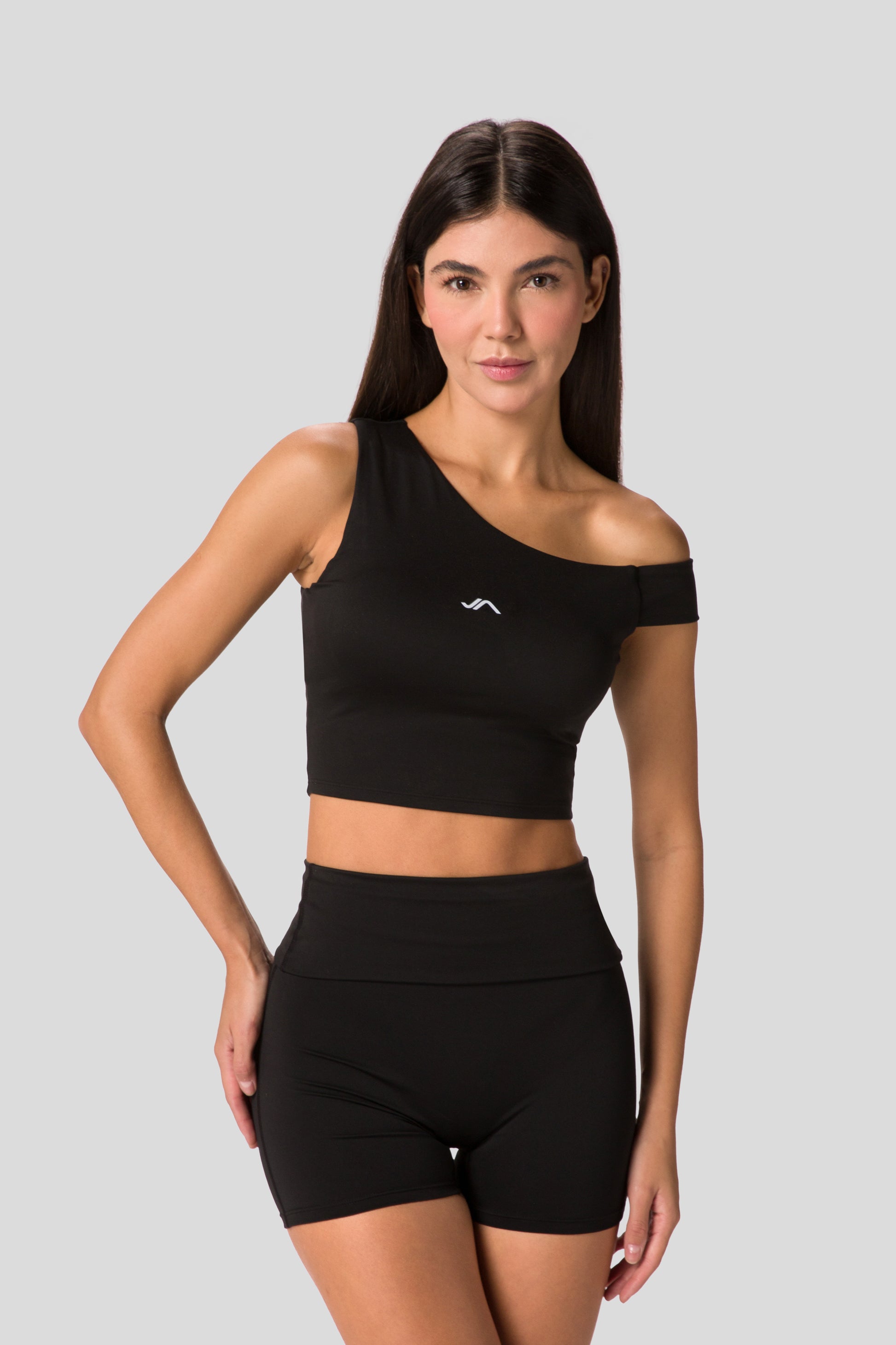 One Shoulder Capped Sleeve Top