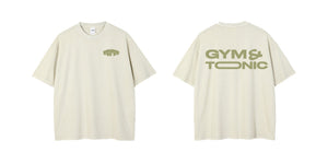 Back and front view of verveactivewear.com gym tonic t-shirt 