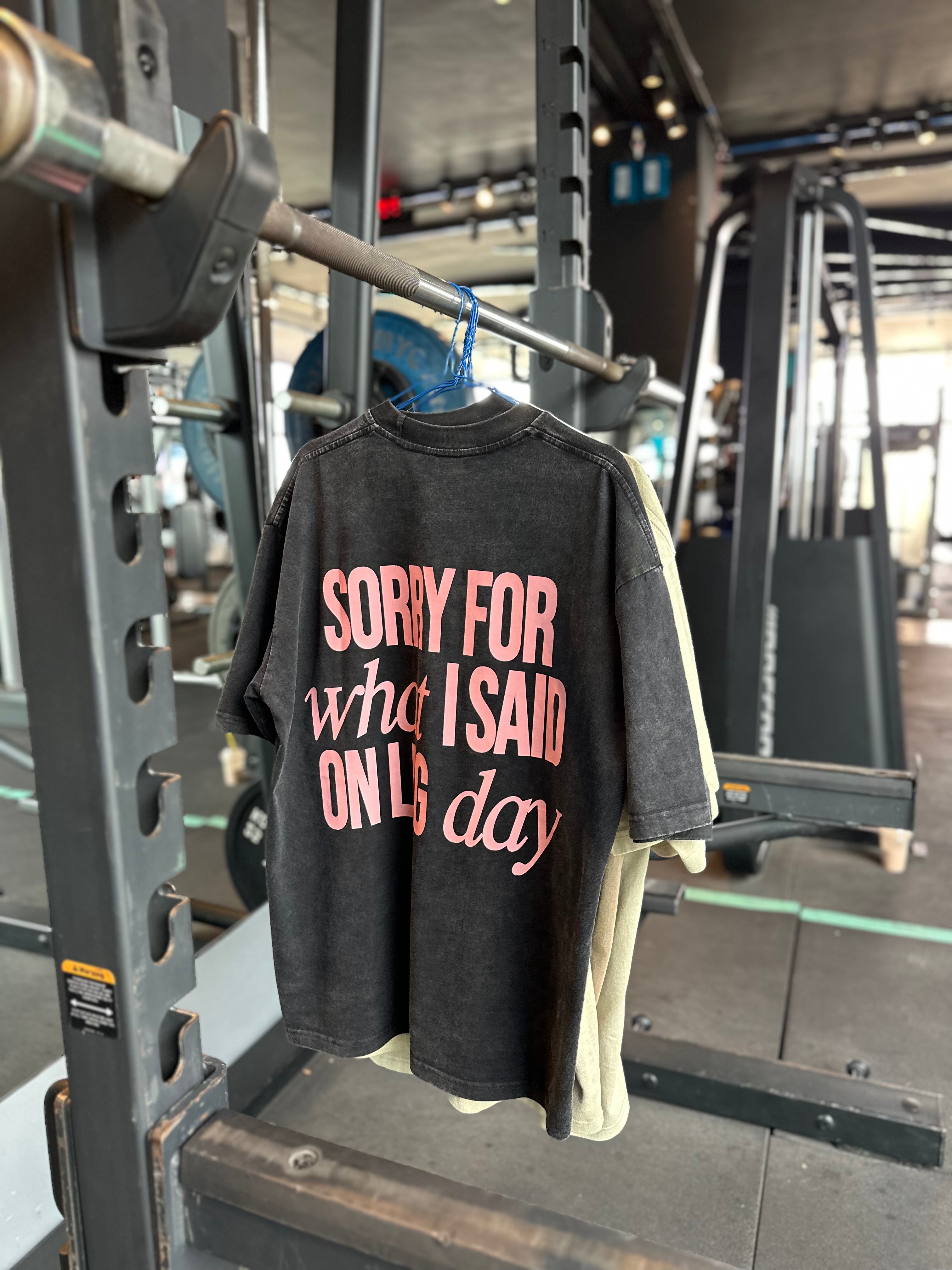 What-i-said gym free shirt wear 